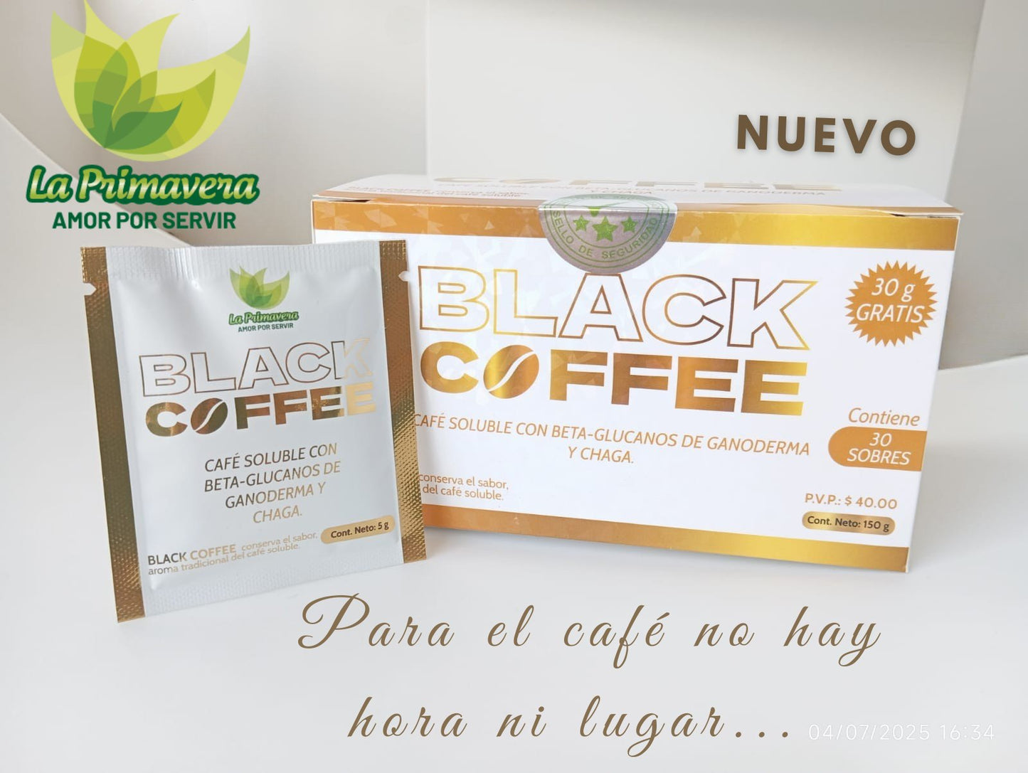 CAFÉ CON GANODERMA