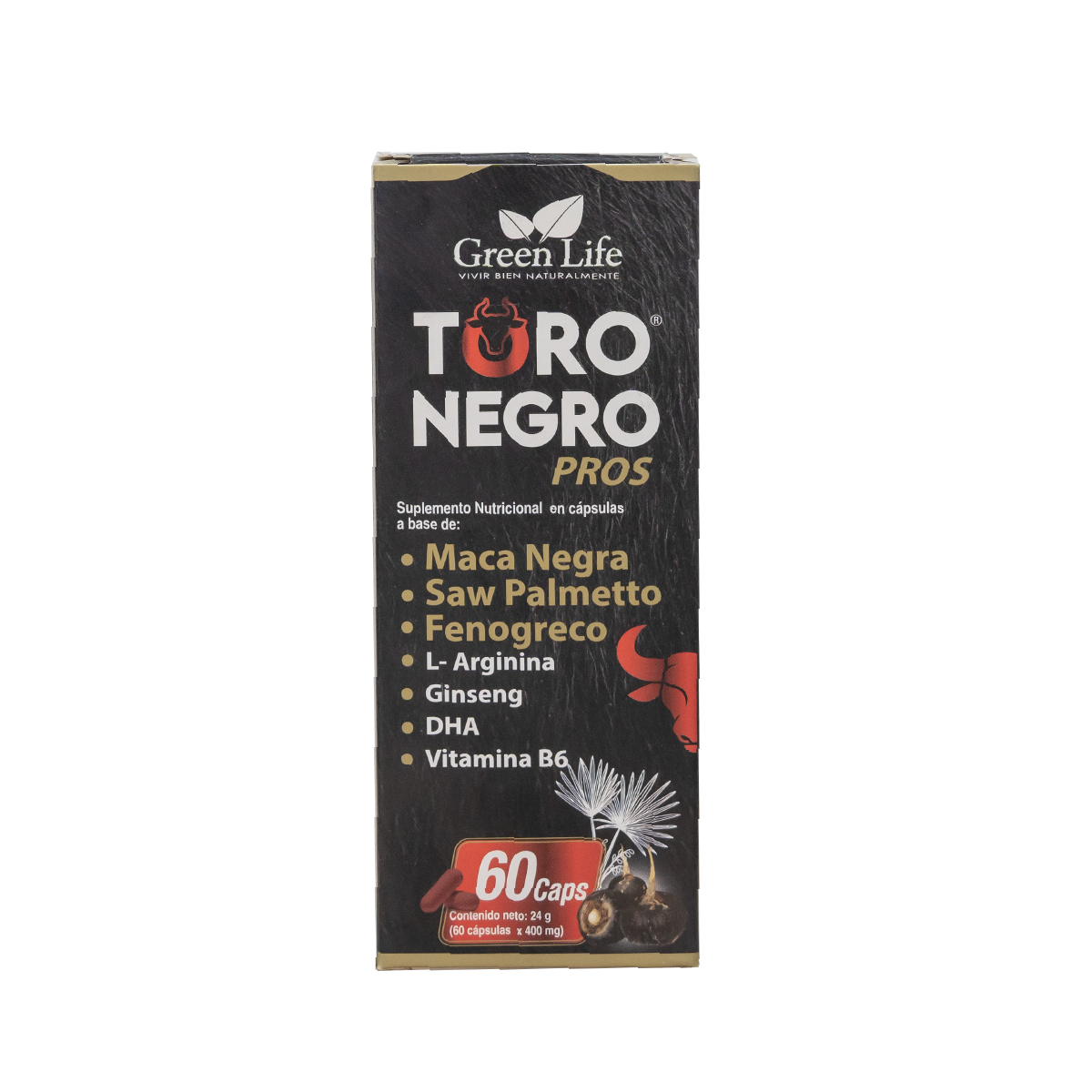 TORO NEGRO PROS CÁPSULAS