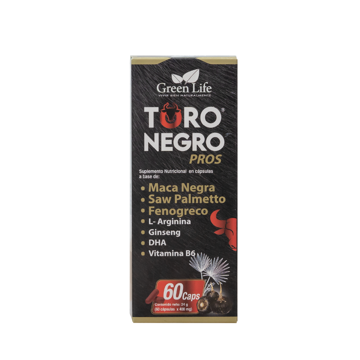 TORO NEGRO PROS CÁPSULAS